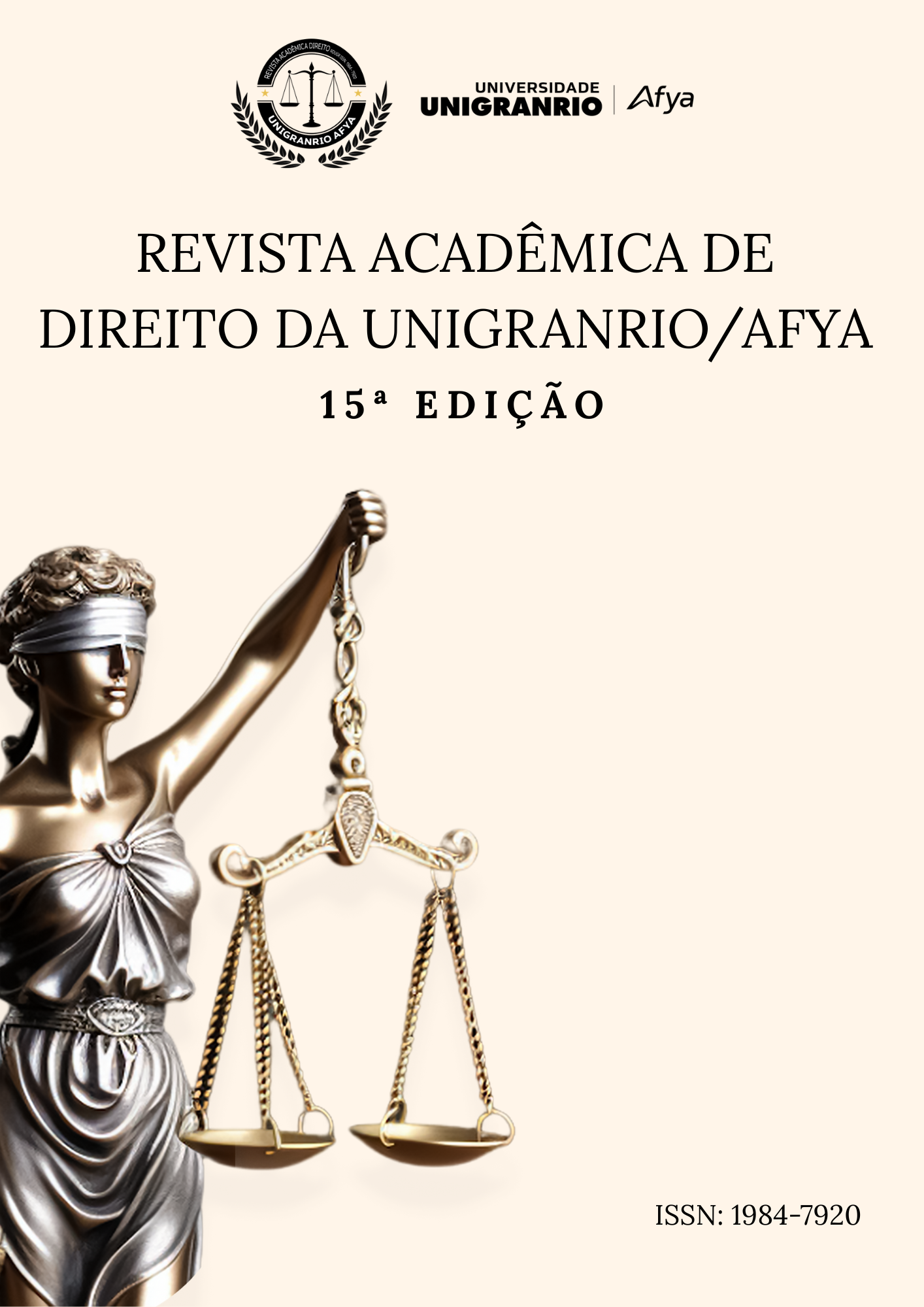 					Visualizar v. 15 n. 1 (2025): Revista Acadêmica de Direito da Unigranrio (RDUGR) v. 15 N. 1
				